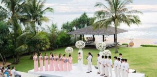 Wedding Pool Decorations