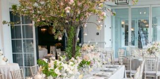 Ideas for Wedding reception table decoration